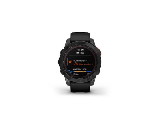 Смарт-часы Garmin fenix 7 Solar, Slate Gray w/Black Band, GPS (010-02540-11), изображение 2 Смарт-часы Garmin fenix 7 Solar, Slate Gray w/Black Band, GPS (010-02540-11), изображение 2
