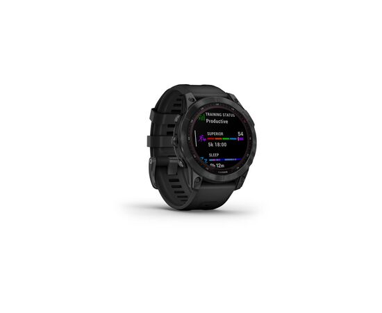 Смарт-часы Garmin fenix 7 Solar, Slate Gray w/Black Band, GPS (010-02540-11), изображение 3 Смарт-часы Garmin fenix 7 Solar, Slate Gray w/Black Band, GPS (010-02540-11), изображение 3