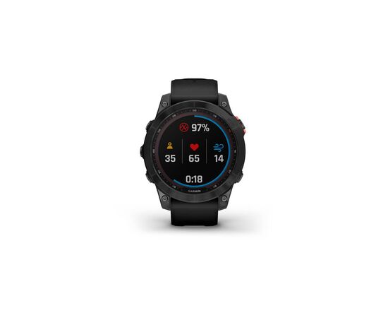 Смарт-часы Garmin fenix 7 Solar, Slate Gray w/Black Band, GPS (010-02540-11), изображение 6 Смарт-часы Garmin fenix 7 Solar, Slate Gray w/Black Band, GPS (010-02540-11), изображение 6