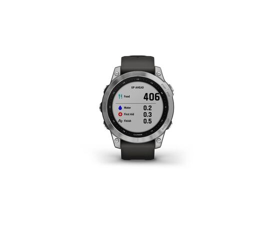 Смарт-часы Garmin fenix 7, Silver w/Graphite Band, GPS (010-02540-01), изображение 7 Смарт-часы Garmin fenix 7, Silver w/Graphite Band, GPS (010-02540-01), изображение 7