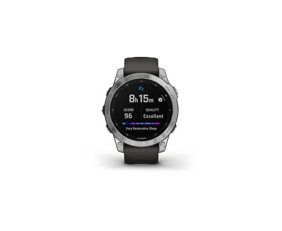 Смарт-часы Garmin fenix 7, Silver w/Graphite Band, GPS (010-02540-01), изображение 8 Смарт-часы Garmin fenix 7, Silver w/Graphite Band, GPS (010-02540-01), изображение 8