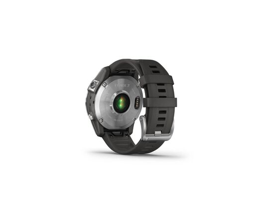 Смарт-часы Garmin fenix 7, Silver w/Graphite Band, GPS (010-02540-01), изображение 9 Смарт-часы Garmin fenix 7, Silver w/Graphite Band, GPS (010-02540-01), изображение 9