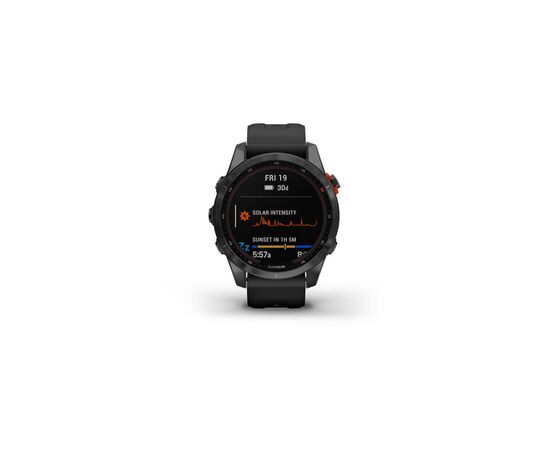 Смарт-часы Garmin fenix 7S Solar,Slate Gray w/ Black Band, GPS (010-02539-13), изображение 2 Смарт-часы Garmin fenix 7S Solar,Slate Gray w/ Black Band, GPS (010-02539-13), изображение 2