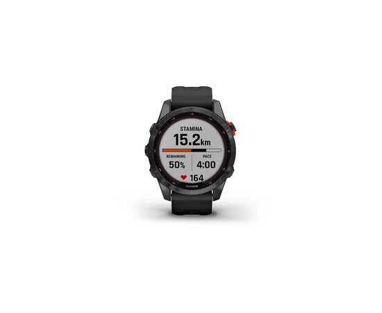 Смарт-часы Garmin fenix 7S Solar,Slate Gray w/ Black Band, GPS (010-02539-13), изображение 4 Смарт-часы Garmin fenix 7S Solar,Slate Gray w/ Black Band, GPS (010-02539-13), изображение 4