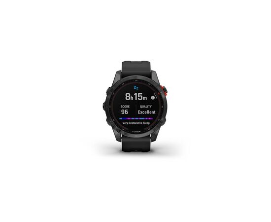 Смарт-часы Garmin fenix 7S Solar,Slate Gray w/ Black Band, GPS (010-02539-13), изображение 9 Смарт-часы Garmin fenix 7S Solar,Slate Gray w/ Black Band, GPS (010-02539-13), изображение 9