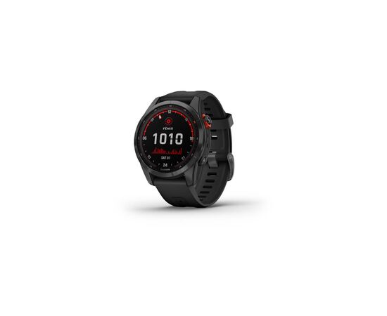Смарт-годинник Garmin fenix 7S Solar,Slate Gray w/ Black Band, GPS (010-02539-13)