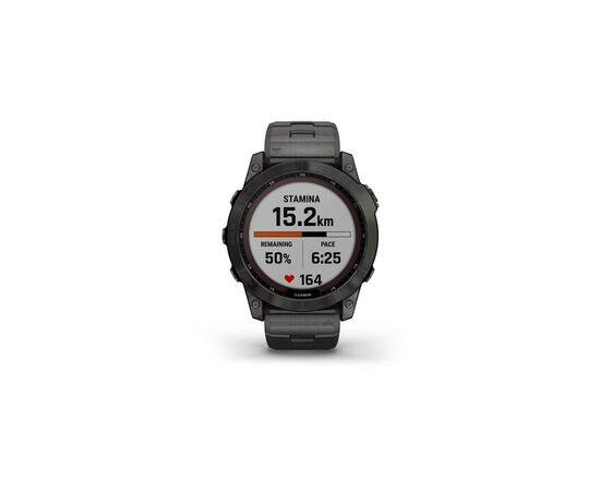 Смарт-часы Garmin fenix 7X Sapph Sol Carbon Gray DLC Ti, GPS (010-02541-27), изображение 6 Смарт-часы Garmin fenix 7X Sapph Sol Carbon Gray DLC Ti, GPS (010-02541-27), изображение 6