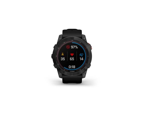 Смарт-часы Garmin fenix 7X Sol Slate Gray w/Black Band, GPS (010-02541-01), изображение 6 Смарт-часы Garmin fenix 7X Sol Slate Gray w/Black Band, GPS (010-02541-01), изображение 6