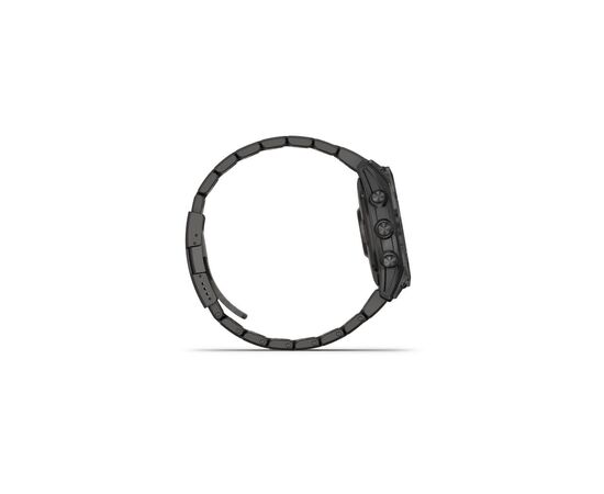 Смарт-годинник Garmin fenix 7 Sapph Sol, Carbon Gray DLC Ti w/DLC Ti Bracelet, GPS (010-02540-39), зображення 5 Смарт-годинник Garmin fenix 7 Sapph Sol, Carbon Gray DLC Ti w/DLC Ti Bracelet, GPS (010-02540-39), зображення 5