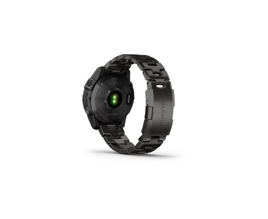 Смарт-годинник Garmin fenix 7 Sapph Sol, Carbon Gray DLC Ti w/DLC Ti Bracelet, GPS (010-02540-39), зображення 9 Смарт-годинник Garmin fenix 7 Sapph Sol, Carbon Gray DLC Ti w/DLC Ti Bracelet, GPS (010-02540-39), зображення 9