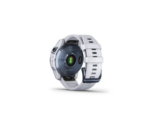 Смарт-часы Garmin fenix 7 Sapph Solar, Mineral Blue Ti w/Whitestone Band, GPS (010-02540-25), изображение 8 Смарт-часы Garmin fenix 7 Sapph Solar, Mineral Blue Ti w/Whitestone Band, GPS (010-02540-25), изображение 8