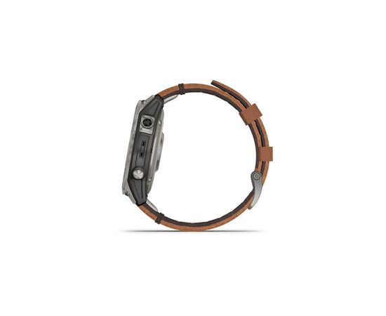Смарт-часы Garmin fenix 7 Sapph Solar Titanium w/Chestnut Leather Band, GPS (010-02540-31), изображение 10 Смарт-часы Garmin fenix 7 Sapph Solar Titanium w/Chestnut Leather Band, GPS (010-02540-31), изображение 10