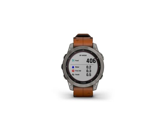 Смарт-часы Garmin fenix 7 Sapph Solar Titanium w/Chestnut Leather Band, GPS (010-02540-31), изображение 7 Смарт-часы Garmin fenix 7 Sapph Solar Titanium w/Chestnut Leather Band, GPS (010-02540-31), изображение 7