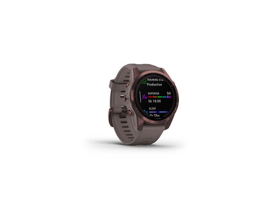 Смарт-часы Garmin fenix 7S Sapphire Sol, Dark Bronze Ti w/Shale Gray Band, GPS (010-02539-29), изображение 3 Смарт-часы Garmin fenix 7S Sapphire Sol, Dark Bronze Ti w/Shale Gray Band, GPS (010-02539-29), изображение 3