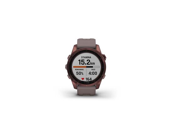 Смарт-часы Garmin fenix 7S Sapphire Sol, Dark Bronze Ti w/Shale Gray Band, GPS (010-02539-29), изображение 6 Смарт-часы Garmin fenix 7S Sapphire Sol, Dark Bronze Ti w/Shale Gray Band, GPS (010-02539-29), изображение 6