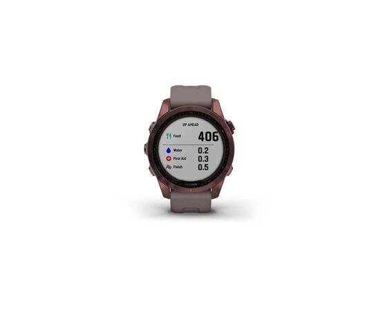Смарт-часы Garmin fenix 7S Sapphire Sol, Dark Bronze Ti w/Shale Gray Band, GPS (010-02539-29), изображение 7 Смарт-часы Garmin fenix 7S Sapphire Sol, Dark Bronze Ti w/Shale Gray Band, GPS (010-02539-29), изображение 7
