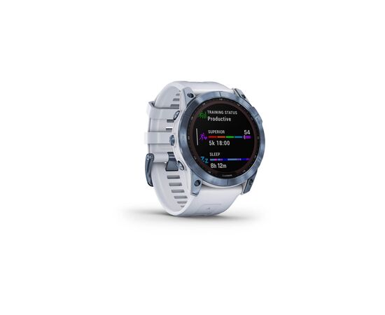 Смарт-часы Garmin fenix 7X Sapph Sol Mineral Blue, GPS (010-02541-15), изображение 3 Смарт-часы Garmin fenix 7X Sapph Sol Mineral Blue, GPS (010-02541-15), изображение 3