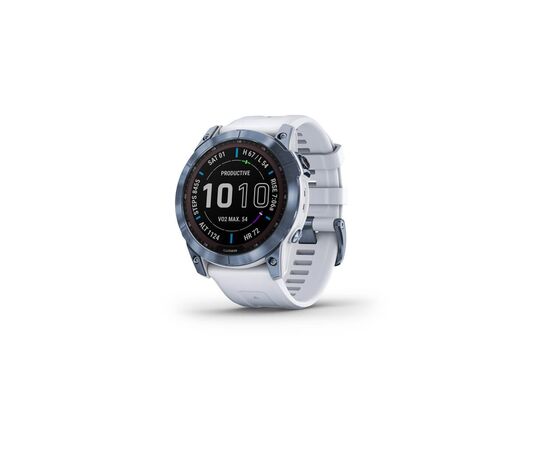 Смарт-годинник Garmin fenix 7X Sapph Sol Mineral Blue, GPS (010-02541-15)