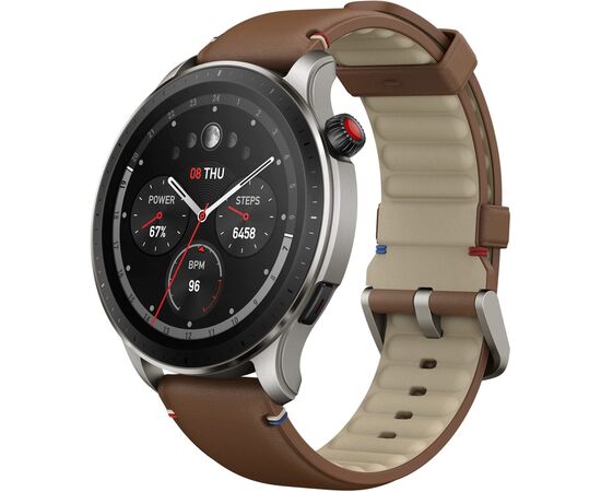 Смарт-часы Amazfit GTR 4 Vintage Brown Leather