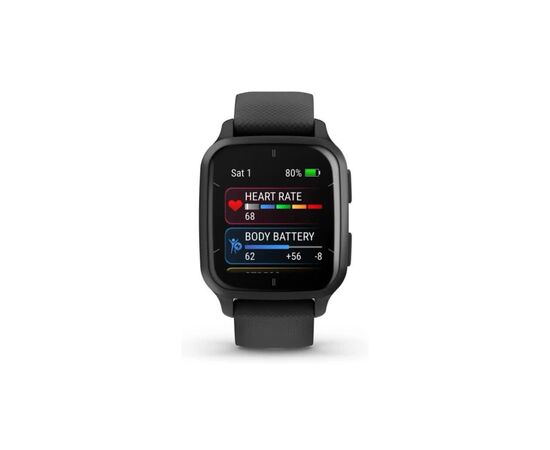 Смарт-часы Garmin Venu Sq 2, Music, Black/Slate (010-02700-10), изображение 2 Смарт-часы Garmin Venu Sq 2, Music, Black/Slate (010-02700-10), изображение 2