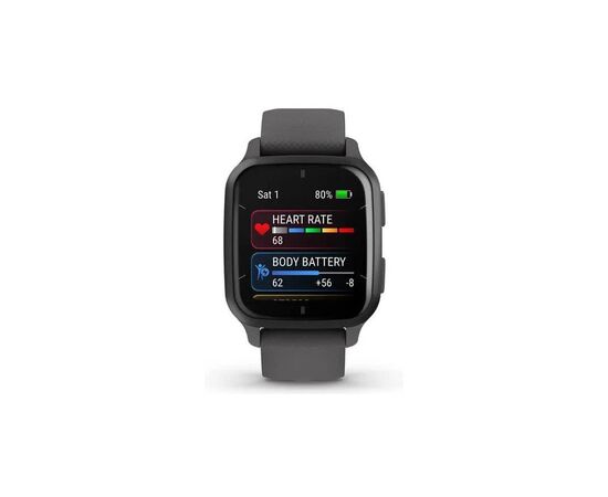 Смарт-часы Garmin Venu Sq 2, Shadow Gray/Slate (010-02701-10), изображение 2 Смарт-часы Garmin Venu Sq 2, Shadow Gray/Slate (010-02701-10), изображение 2