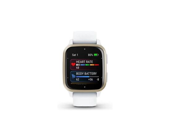 Смарт-годинник Garmin Venu Sq 2, White/Cream Gold (010-02701-11), зображення 2