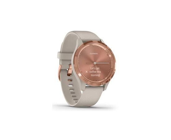Смарт-часы Garmin vivomove 3S, Rose Gold, Light Sand, Silicone,, (010-02238-02), изображение 3 Смарт-часы Garmin vivomove 3S, Rose Gold, Light Sand, Silicone,, (010-02238-02), изображение 3