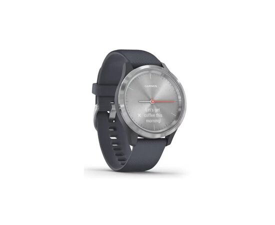Смарт-годинник Garmin vivomove 3S, Silver, Granite Blue, Silicone, (010-02238-00), зображення 3 Смарт-годинник Garmin vivomove 3S, Silver, Granite Blue, Silicone, (010-02238-00), зображення 3