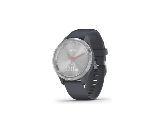 Смарт-часы Garmin vivomove 3S, Silver, Granite Blue, Silicone, (010-02238-00)