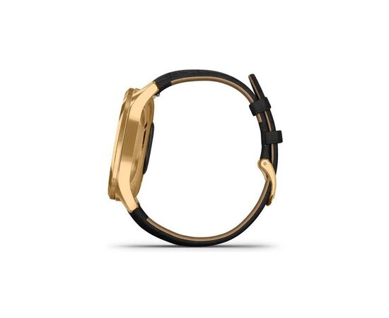 Смарт-часы Garmin vivomove Luxe, Pure Gold-Black, Leather, (010-02241-22), изображение 8 Смарт-часы Garmin vivomove Luxe, Pure Gold-Black, Leather, (010-02241-22), изображение 8