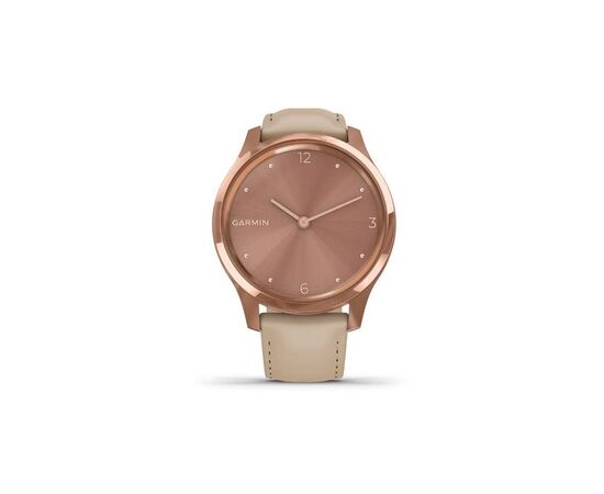 Смарт-часы Garmin vivomove Luxe, RoseGold, Light Sand, Leather (010-02241-21), изображение 2 Смарт-часы Garmin vivomove Luxe, RoseGold, Light Sand, Leather (010-02241-21), изображение 2