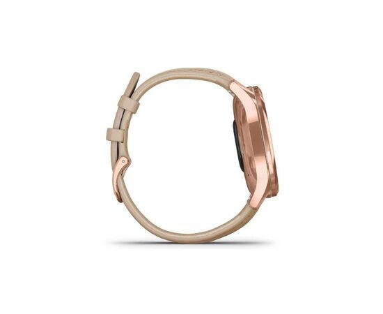 Смарт-часы Garmin vivomove Luxe, RoseGold, Light Sand, Leather (010-02241-21), изображение 5 Смарт-часы Garmin vivomove Luxe, RoseGold, Light Sand, Leather (010-02241-21), изображение 5
