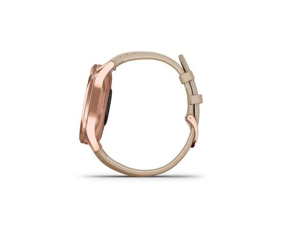 Смарт-часы Garmin vivomove Luxe, RoseGold, Light Sand, Leather (010-02241-21), изображение 8 Смарт-часы Garmin vivomove Luxe, RoseGold, Light Sand, Leather (010-02241-21), изображение 8