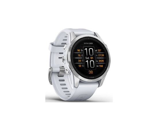 Смарт-часы Garmin EPIX PRO (g2), 42, Glass, SS, Whitstn, GPS (010-02802-01), изображение 3 Смарт-часы Garmin EPIX PRO (g2), 42, Glass, SS, Whitstn, GPS (010-02802-01), изображение 3