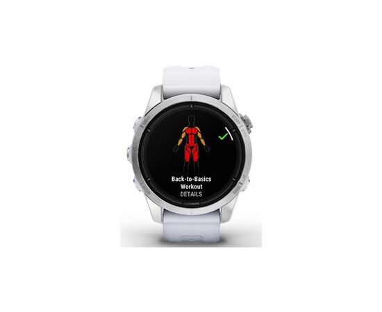 Смарт-часы Garmin EPIX PRO (g2), 42, Glass, SS, Whitstn, GPS (010-02802-01), изображение 8 Смарт-часы Garmin EPIX PRO (g2), 42, Glass, SS, Whitstn, GPS (010-02802-01), изображение 8