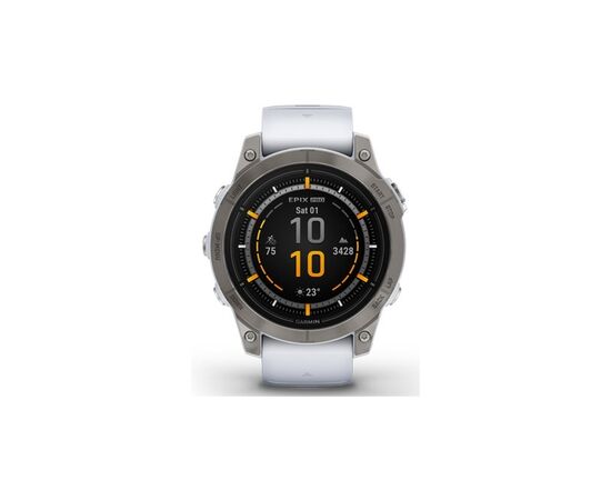 Смарт-годинник Garmin EPIX PRO (g2), 47, Saph, Ti Whitestone, GPS (010-02803-21), зображення 2 Смарт-годинник Garmin EPIX PRO (g2), 47, Saph, Ti Whitestone, GPS (010-02803-21), зображення 2