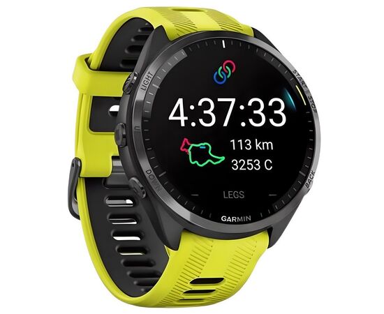 Смарт-часы Garmin Forerunner 965, Amp Yellow, GPS (010-02809-12), изображение 3 Смарт-часы Garmin Forerunner 965, Amp Yellow, GPS (010-02809-12), изображение 3