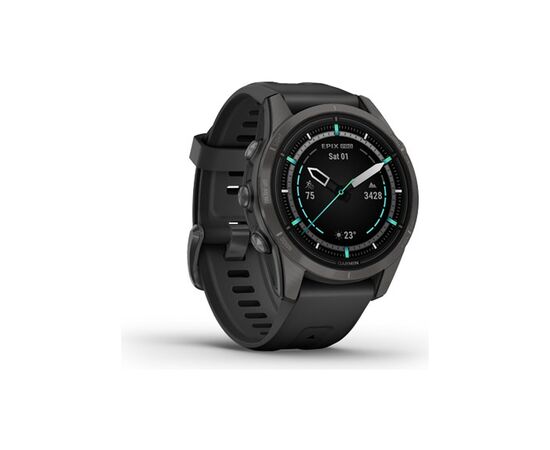 Смарт-часы Garmin EPIX PRO (g2), 42mm, Saph, CrbnGry DLC Ti, Black, GPS (010-02802-15), изображение 3 Смарт-часы Garmin EPIX PRO (g2), 42mm, Saph, CrbnGry DLC Ti, Black, GPS (010-02802-15), изображение 3