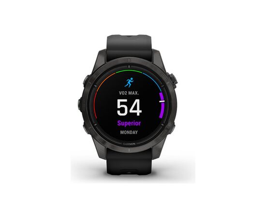 Смарт-часы Garmin EPIX PRO (g2), 42mm, Saph, CrbnGry DLC Ti, Black, GPS (010-02802-15), изображение 5 Смарт-часы Garmin EPIX PRO (g2), 42mm, Saph, CrbnGry DLC Ti, Black, GPS (010-02802-15), изображение 5