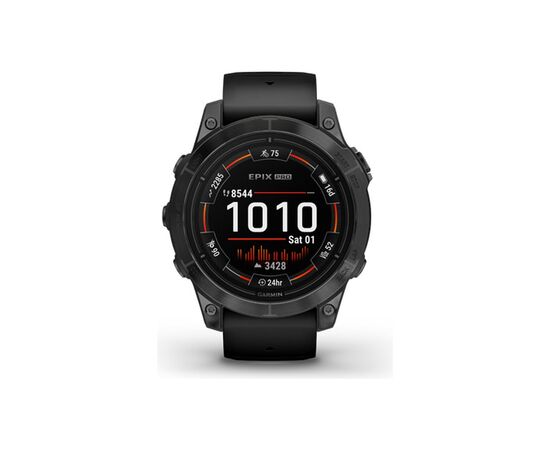 Смарт-часы Garmin EPIX PRO (g2), 47, Glass, Slt Gray, Blk, GPS (010-02803-01), изображение 2 Смарт-часы Garmin EPIX PRO (g2), 47, Glass, Slt Gray, Blk, GPS (010-02803-01), изображение 2