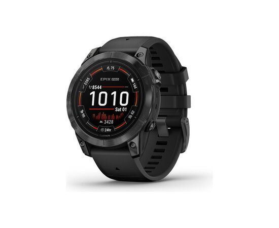 Смарт-годинник Garmin EPIX PRO (g2), 47, Glass, Slt Gray, Blk, GPS (010-02803-01)