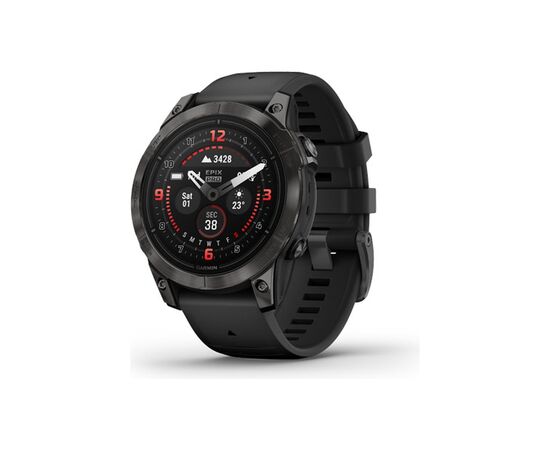 Смарт-годинник Garmin EPIX PRO (g2), 47, Saph, CrbnGryDLC Ti, Black, GPS (010-02803-11)