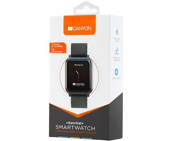 Смарт-годинник Canyon CNS-SW73BB Black (CNS-SW73BB), зображення 4 Смарт-годинник Canyon CNS-SW73BB Black (CNS-SW73BB), зображення 4