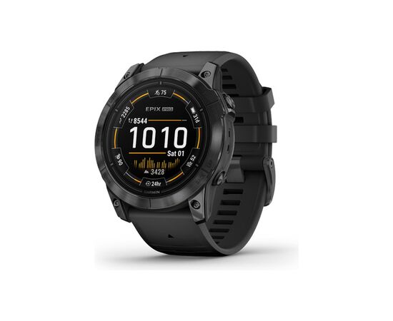 Смарт-годинник Garmin EPIX PRO (g2), 51, Glass, SltGry SS, Blk, GPS (010-02804-21)