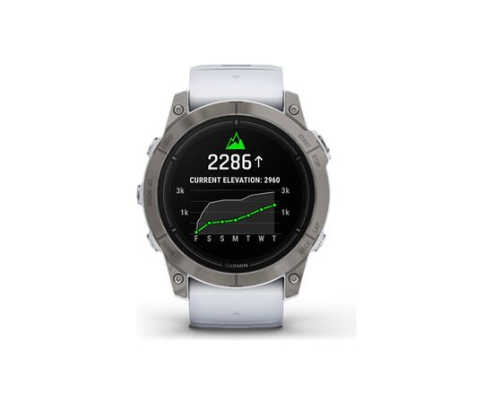 Смарт-часы Garmin EPIX PRO (g2), 51, Saph, Ti, Whitestone, GPS (010-02804-11), зображення 5 Смарт-часы Garmin EPIX PRO (g2), 51, Saph, Ti, Whitestone, GPS (010-02804-11), зображення 5