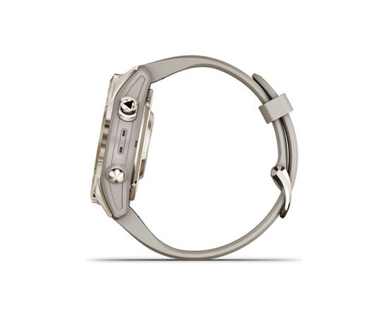 Смарт-часы Garmin fenix 7S Pro Saph Solar, Soft Gold SS w/Lt. Sand Band, GPS (010-02776-15), изображение 4 Смарт-часы Garmin fenix 7S Pro Saph Solar, Soft Gold SS w/Lt. Sand Band, GPS (010-02776-15), изображение 4