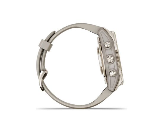 Смарт-часы Garmin fenix 7S Pro Saph Solar, Soft Gold SS w/Lt. Sand Band, GPS (010-02776-15), изображение 5 Смарт-часы Garmin fenix 7S Pro Saph Solar, Soft Gold SS w/Lt. Sand Band, GPS (010-02776-15), изображение 5