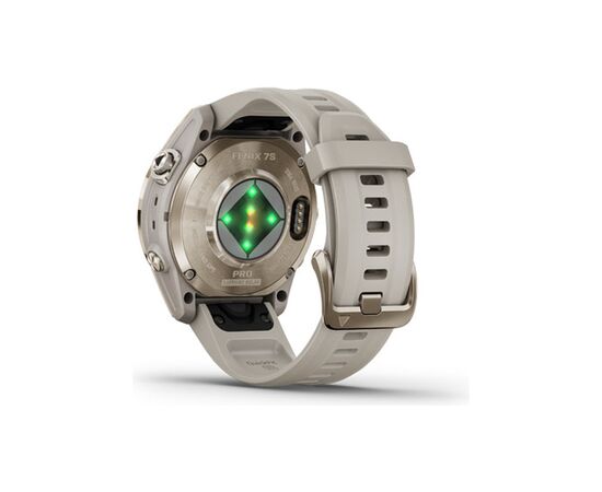 Смарт-часы Garmin fenix 7S Pro Saph Solar, Soft Gold SS w/Lt. Sand Band, GPS (010-02776-15), изображение 6 Смарт-часы Garmin fenix 7S Pro Saph Solar, Soft Gold SS w/Lt. Sand Band, GPS (010-02776-15), изображение 6
