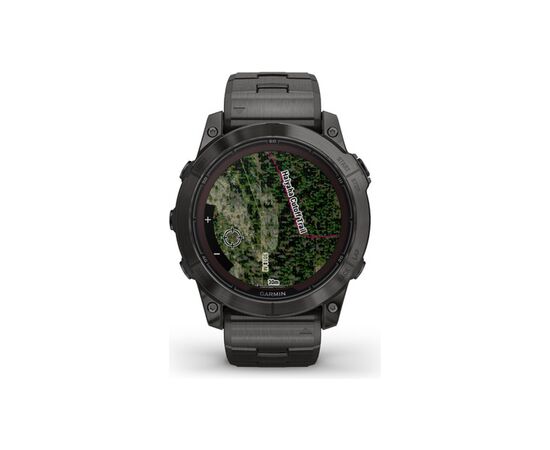Смарт-часы Garmin fenix 7X Pro Saph Sol, Crbn Gry Ti w/Crbn Gry Mtl Bnd, Ex, GPS (010-02778-30), изображение 5 Смарт-часы Garmin fenix 7X Pro Saph Sol, Crbn Gry Ti w/Crbn Gry Mtl Bnd, Ex, GPS (010-02778-30), изображение 5