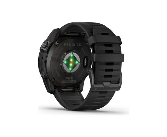 Смарт-часы Garmin fenix 7X Pro Saph Solar, Carbon Gray Ti w/Black Band, GPS (010-02778-11), изображение 8 Смарт-часы Garmin fenix 7X Pro Saph Solar, Carbon Gray Ti w/Black Band, GPS (010-02778-11), изображение 8